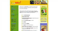 Desktop Screenshot of ireaditalian.com